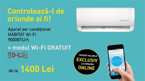 Aer Condi Ionat Habitat Ready To Wi Fi Youtube