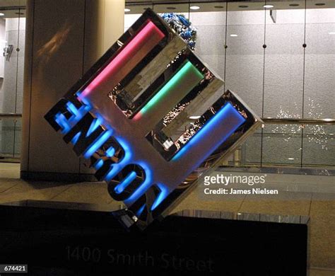 Us Enron Logo Fotografías E Imágenes De Stock Getty Images