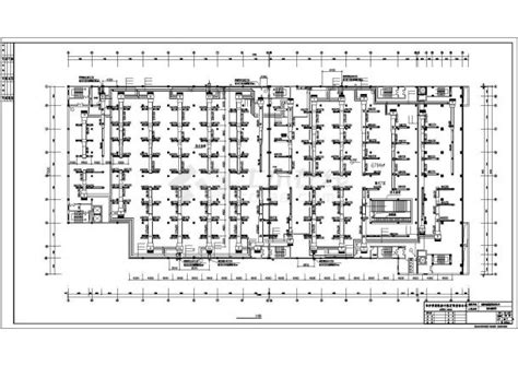 某商场空调设计cad施工详情图纸商业建筑土木在线
