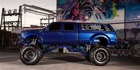 F350 Monster Truck On Massive Super Swamper Tires Gallery