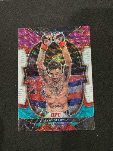 Panini Select Ufc Tri Color Concourse Max Holloway Ebay