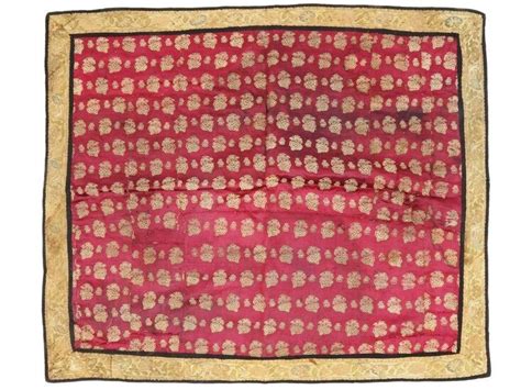 17th Century Persian Safavid Embroidered Textile In United States