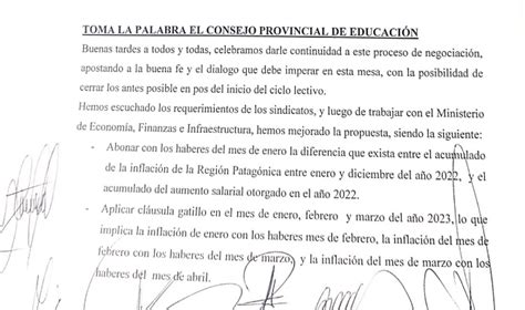 Paritaria Docente Hubo Una Mejora En La Oferta Y Deciden Los Gremios