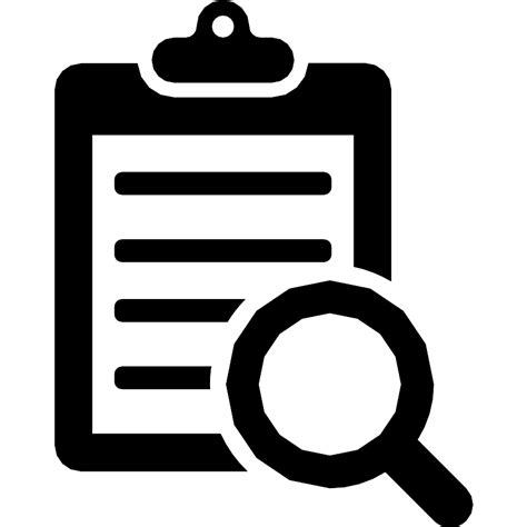 Clipboard Search Symbol Vector Svg Icon Svg Repo