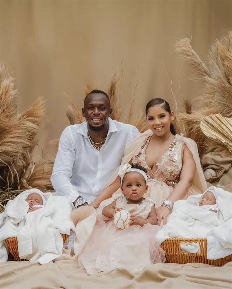 Usain Bolt And Kasi Bennet’s Twins Fab Ng