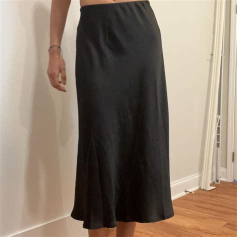 Oak Fort Women S Black Skirt Depop