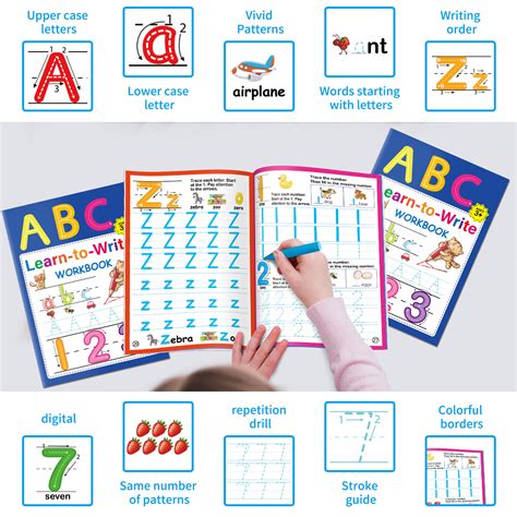 Summer K Abc Workbook Summer Prek Alphabet Tracing Workbook Ts