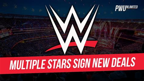 Five WWE Superstars Sign New 5 Year Deals YouTube