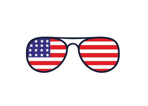 Sunglasses Svg Patriotic American Glasses Svg Fourth Of July Etsy Uk