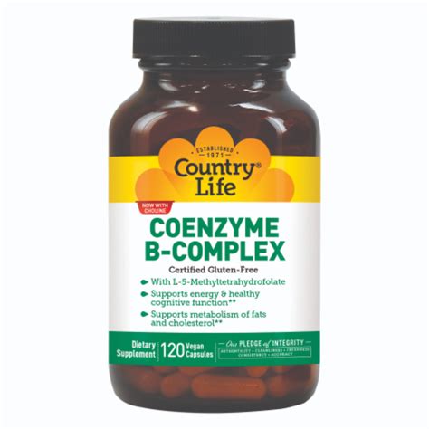 Country Life Coenzyme B Complex Vegetarian Capsules 120 Ct King Soopers