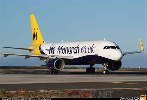 G Zbab Monarch Airlines Airbus A Aviacioncr Net