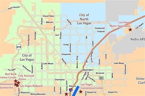 City Of Las Vegas Map Boundaries United States Map