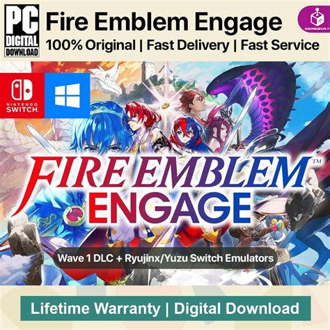 PC Fire Emblem Engage V1 1 0 Wave 1 DLC Ryujinx Yuzu Switch