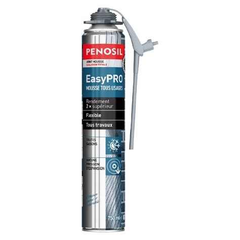 PENOSIL EASYPRO JOINT MOUSSE POLYURÉTHANE PU FLEXIBLE AÉROSOL DE