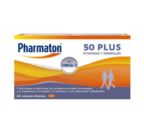 PHARMATON PLUS 60 CAPSULAS Farmacia Fronteira