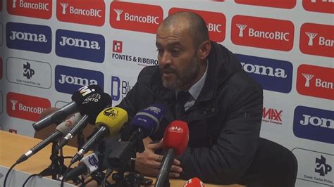 Nuno Esp Rito Santo Elogia Adeptos E Jogadores Em Arouca Youtube