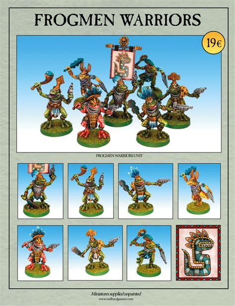 Grab Oldhammer Space Ogres Frogmen From Red Bard Games OnTableTop