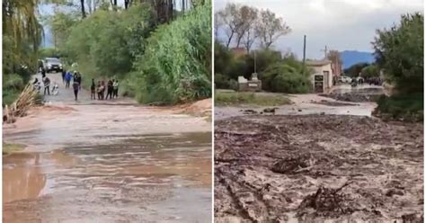 Tormentón Inundó Dos Localidades Salteñas Varias Familias Quedaron