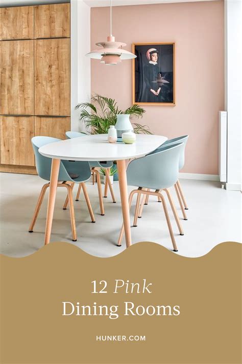 12 Pink Dining Rooms That Make Every Meal An Affair To Remember