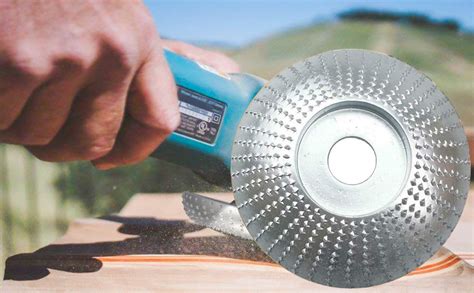 In Angle Grinder Disc Wood Carving Disc Woodworking Grinding Shaping