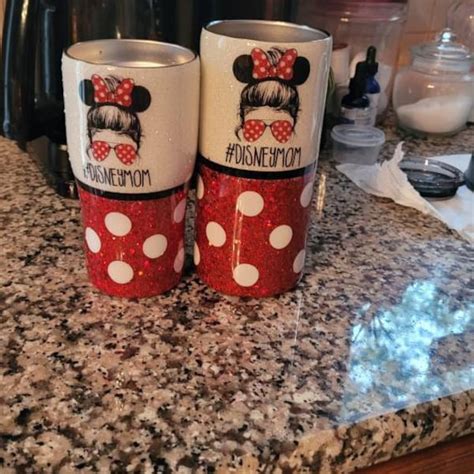 Snoopy Tumbler Made With Custom Glitter Waterslides And Vinyl Wine