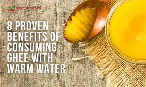 Benefits Of Consuming Ghee With Warm Water