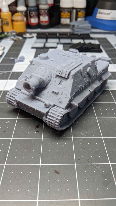 3D Printable Sturmtiger 38 cm RW61 - WW2 German Flames of War Bolt Action Command Blitzgrieg by ...