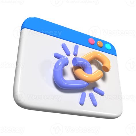 Hyperlink D Illustration Icon Png