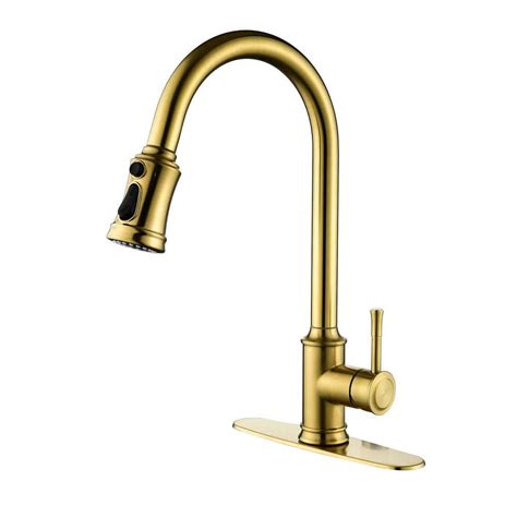 Reviews For Flg Single Handle Touch Pull Down Sprayer Kitchen Faucet