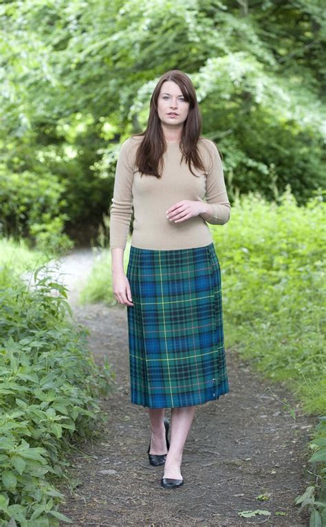 How You Can Style A Pink Plaid Skirt For Work Artofit