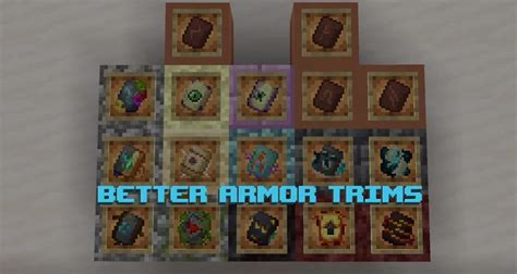 Better Armor Trims Minecraft Texture Pack