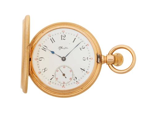 Lot A Tiffany Co Gold Pocket Watch