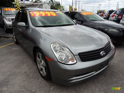 Diamond Graphite Gray Metallic Infiniti G Sedan Photo