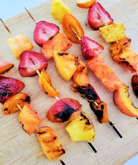 Grilled Fruit Skewers