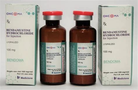 Bendamustine For Injection Prescription Packaging Type Vial At