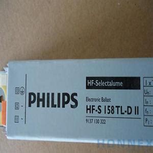 PHILIPS HF Selectalume BALLAST HF S 218 236 TL D II 220 240V 50 60Hz