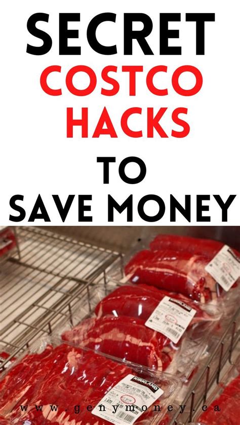 7 Sneaky Costco Hacks To Save Money Genymoneyca Costco Meals