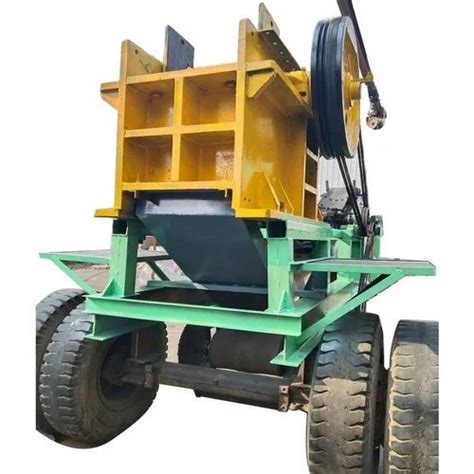 Mild Steel Mobile Stone Crusher At Rs In Dhule Id