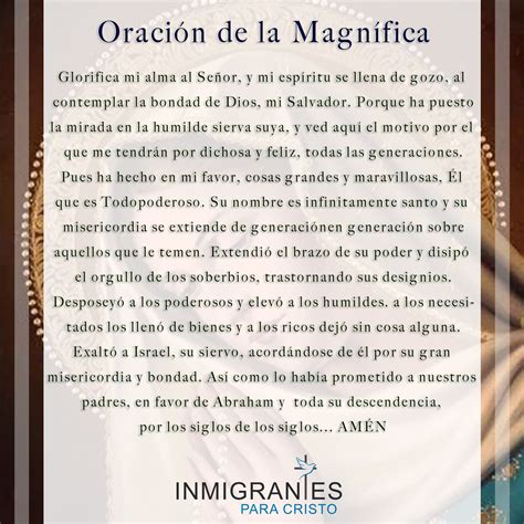 La Oración Dela Magnifica 5