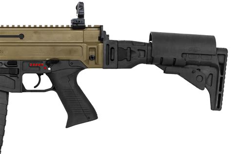 Asg Cz Bren A2 Carbine Aeg Airsoft Rifle Tan Black