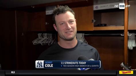 Gerrit Cole After 11 Strikeout Showing In Colorado Youtube