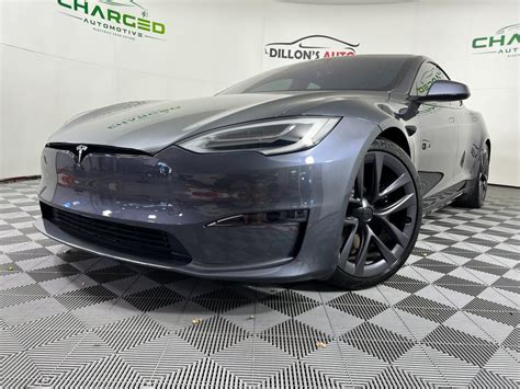 Model S Plaid Midnight Silver Metallic Ev Sell