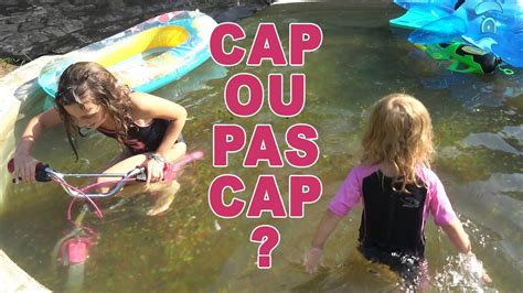 CHALLENGE Cap Ou Pas Cap Aquatique Studio Bubble Tea Challenge