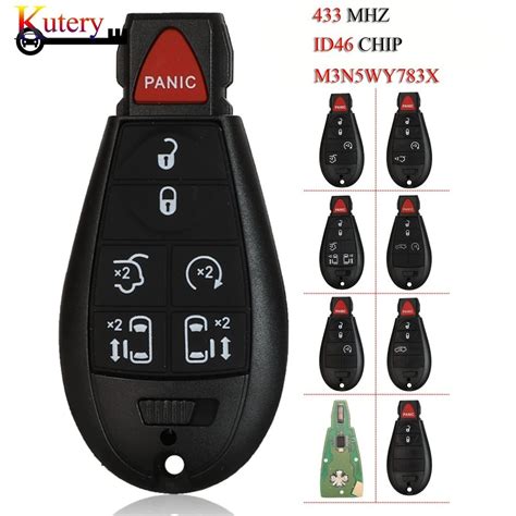 Jingyuqin Remote Smart Car Key For Chrysler Jeep Grand Cherokee