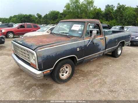 1984 Dodge D Series ️1b7fd14t8es282134 For Sale Used Salvage Cars Auction