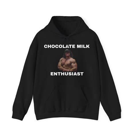 Sam Sulek Chocolate Milk Enthusiast Hoodie Trendy And Funny Gym Hoodie