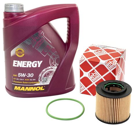 Engine Oil Set 5W 30 4 Liters Oil Filter FEBI 23468 Buy Online 21 45