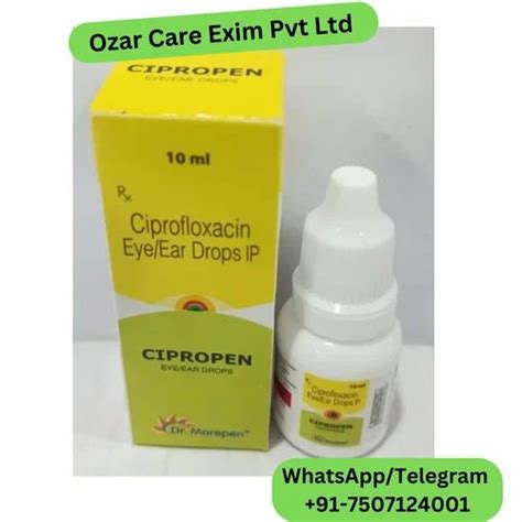 Ciprofloxacin Eye Drops Packaging Size Ml In Bottle At Rs