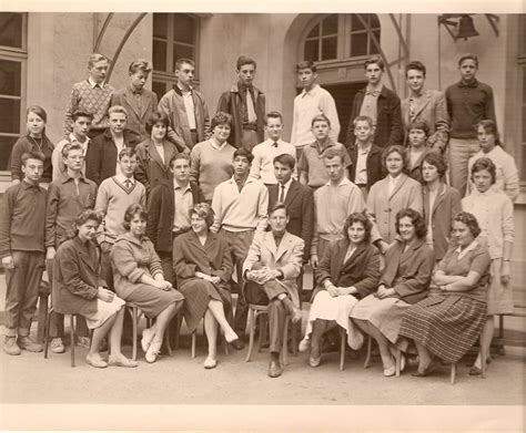 Photo De Classe 2m2 De 1959 Lycée Henri Moissan Copains Davant