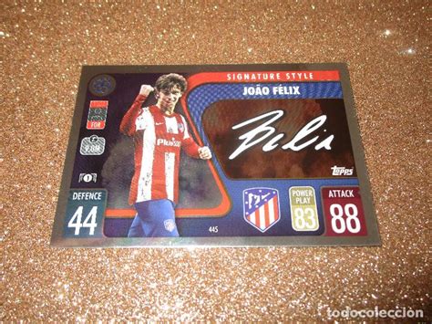 Joao Felix Atletico De Madrid 445 Signatu Comprar Trading Cards